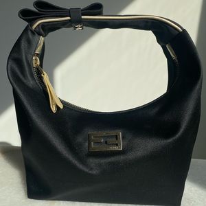 Vintage Fendi Silk Mini Bag